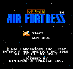 Air Fortress screenshot 3 for Famicom